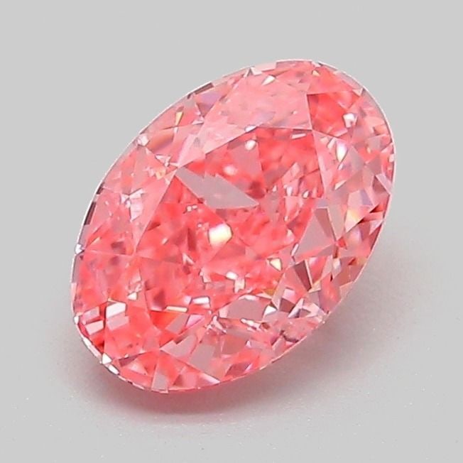 Loose Diamond - OVAL 1.09ct Fancy Vivid Pink VVS2: Loose Diamond - OVAL 1.09ct Fancy Vivid Pink VVS2 Source: This is a real non-mined Diamond that has been grown in a lab Shape: OVAL Carats: 1.09 Color: Fancy Vivid Pink Certification: IGI Video: