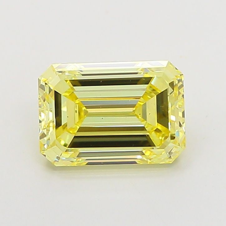 Loose Diamond - EMERALD 3.06ct Fancy Intense Yellow VS1 (1 of 1)
