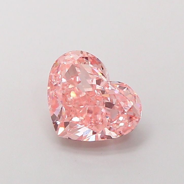 Loose Diamond - HEART 1.81ct Fancy Vivid Pink VS2: Loose Diamond - HEART 1.81ct Fancy Vivid Pink VS2 Source: This is a real non-mined Diamond that has been grown in a lab Shape: HEART Carats: 1.81 Color: Fancy Vivid Pink Certification: IGI Video: