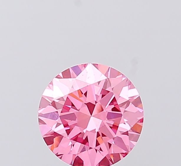 Loose Diamond - ROUND 0.93ct Fancy Vivid Pink VVS2 (1 of 1)