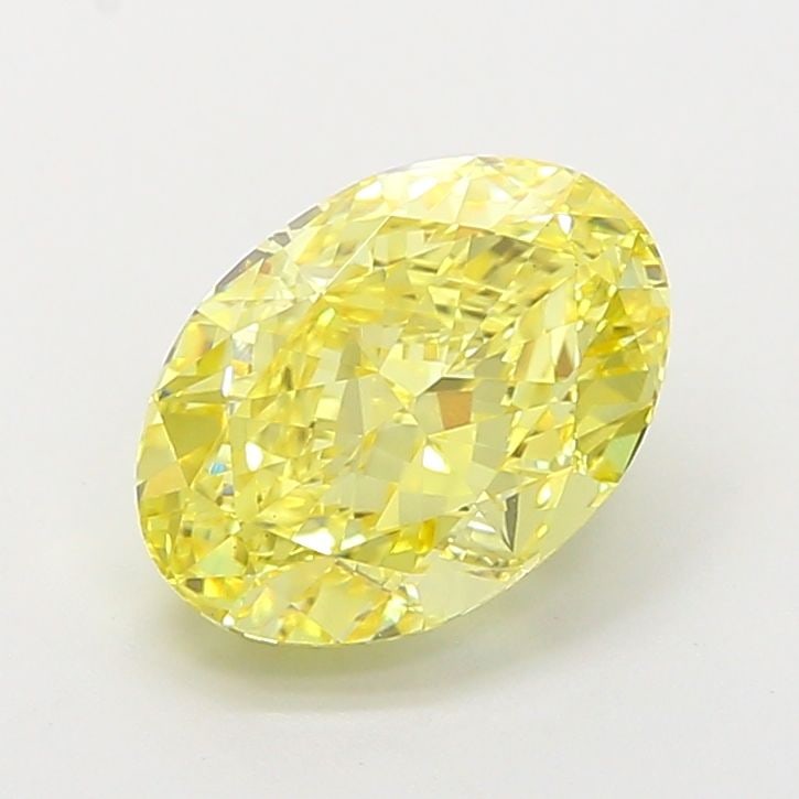 Loose Diamond - OVAL 3.58ct Fancy Vivid Yellow VS1: Loose Diamond - OVAL 3.58ct Fancy Vivid Yellow VS1 Source: This is a real non-mined Diamond that has been grown in a lab Shape: OVAL Carats: 3.58 Color: Fancy Vivid Yellow Certification: IGI Video: