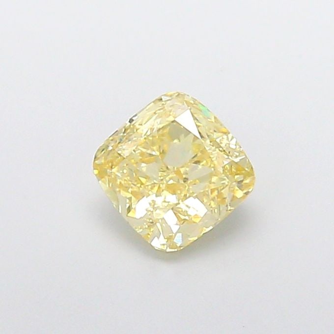 Loose Diamond - CUSHION MODIFIED 1.04ct Fancy Light Yellow VS1 (1 of 1)