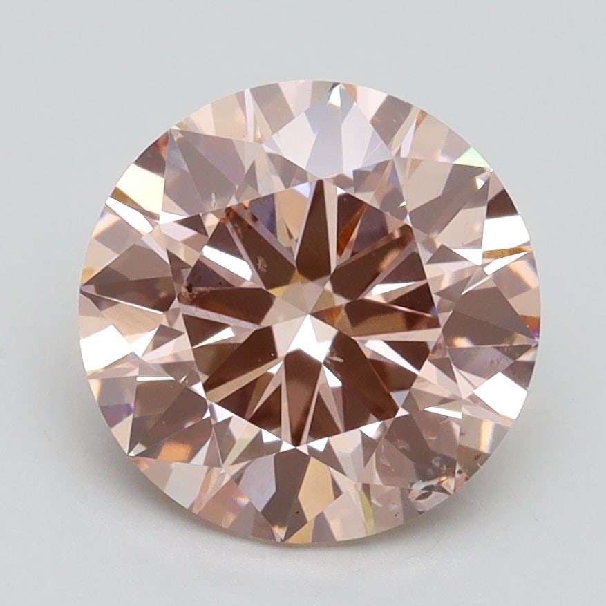 Loose Diamond - ROUND 2.51ct Fancy Light Pink SI1 (1 of 1)