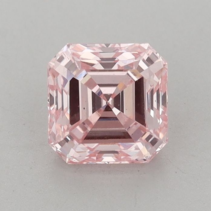 Loose Diamond - SQUARE EMERALD 1.03ct Fancy Intense Pink VS1 (1 of 1)