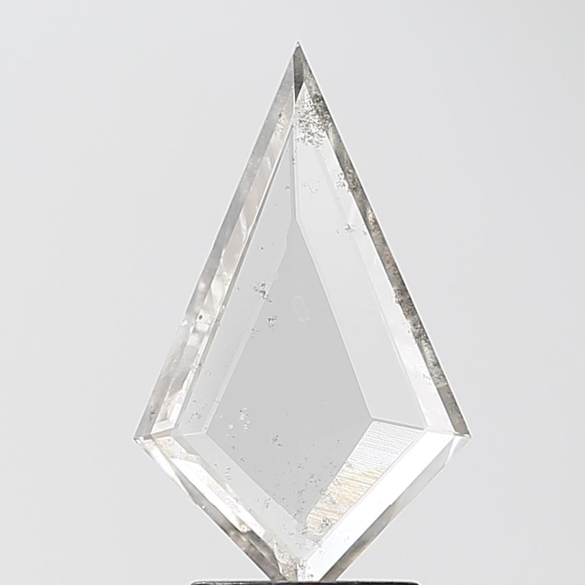 Loose Diamond - KITE 1.04ct Salt and Pepper VS2: Loose Diamond - KITE 1.04ct Salt and Pepper VS2 Source: This is a real non-mined Diamond that has been grown in a lab Shape: KITE Carats: 1.04 Color: Salt and Pepper Certification: NONE Video: