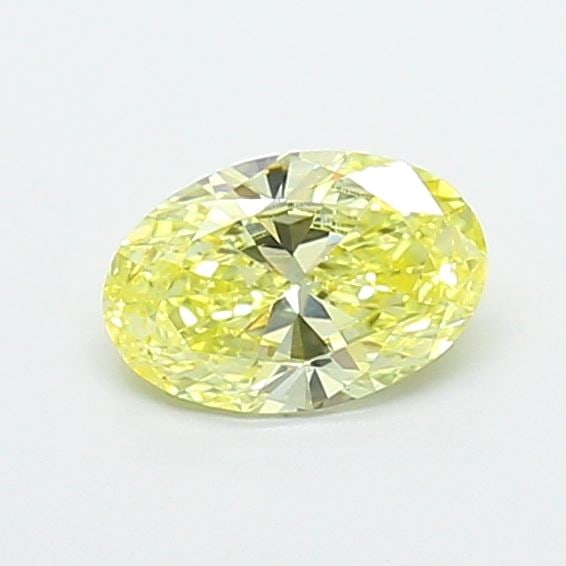 Loose Diamond - OVAL 0.74ct Fancy Yellow VS1: Loose Diamond - OVAL 0.74ct Fancy Yellow VS1 Source: This is a real non-mined Diamond that has been grown in a lab Shape: OVAL Carats: 0.74 Color: Fancy Yellow Certification: IGI Video: