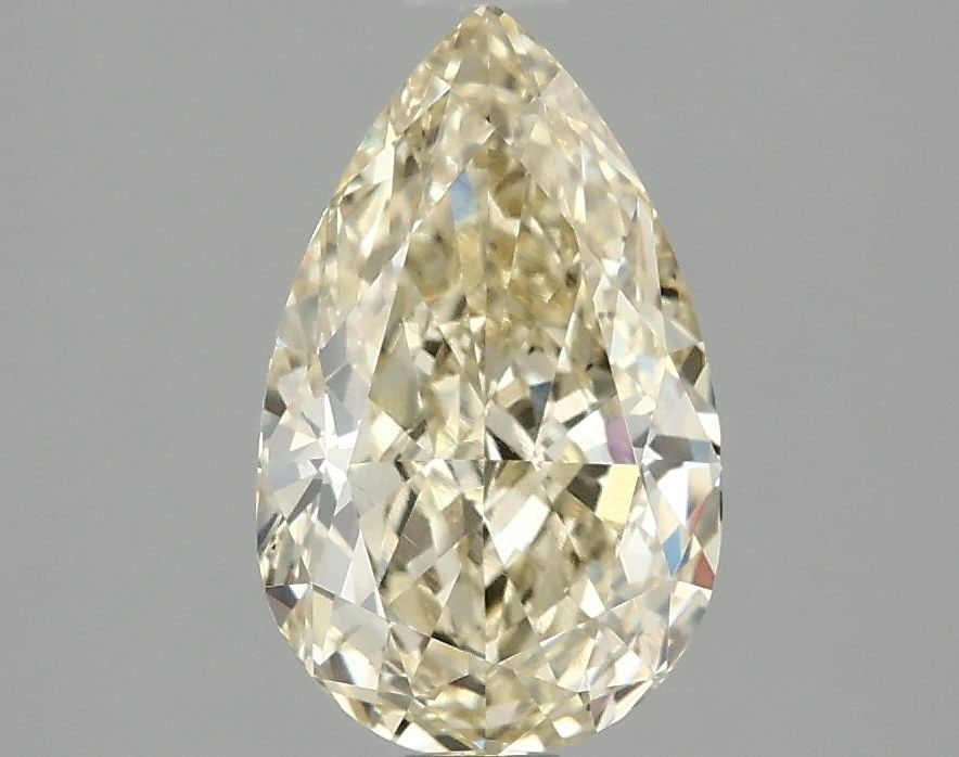 Loose Diamond - PEAR 2.04ct Fancy Intense Yellow VS1: Loose Diamond - PEAR 2.04ct Fancy Intense Yellow VS1 Source: This is a real non-mined Diamond that has been grown in a lab Shape: PEAR Carats: 2.04 Color: Fancy Intense Yellow Certification: IGI Video