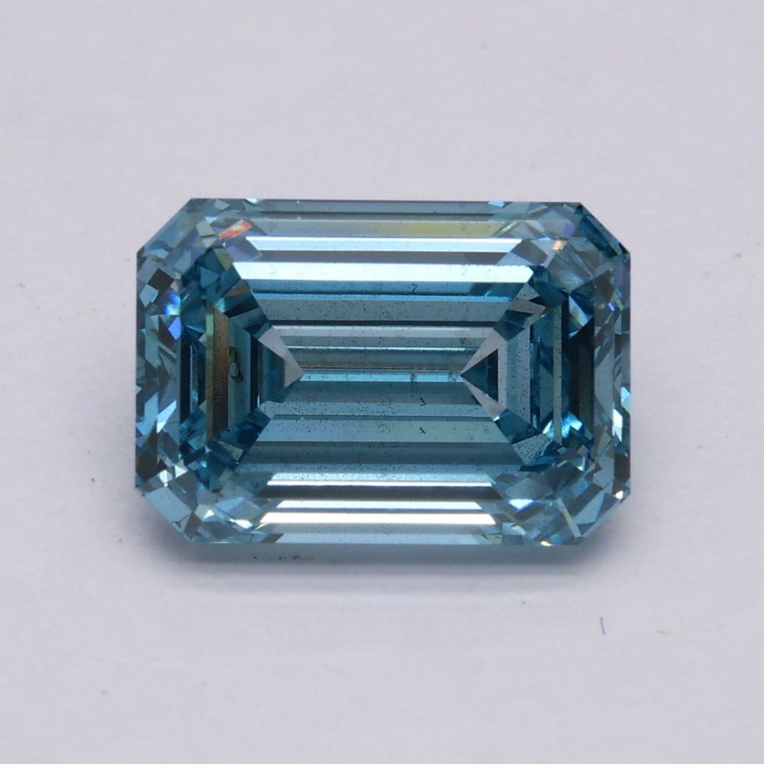Loose Diamond - EMERALD 3.0ct Fancy Intense Blue SI1 (1 of 1)