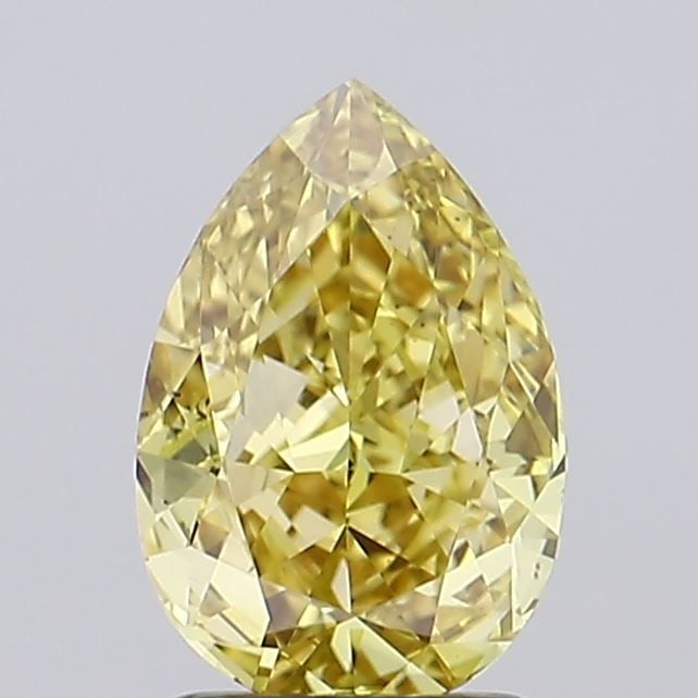 Loose Diamond - PEAR 1.79ct Fancy Vivid Yellow VS1 (1 of 1)