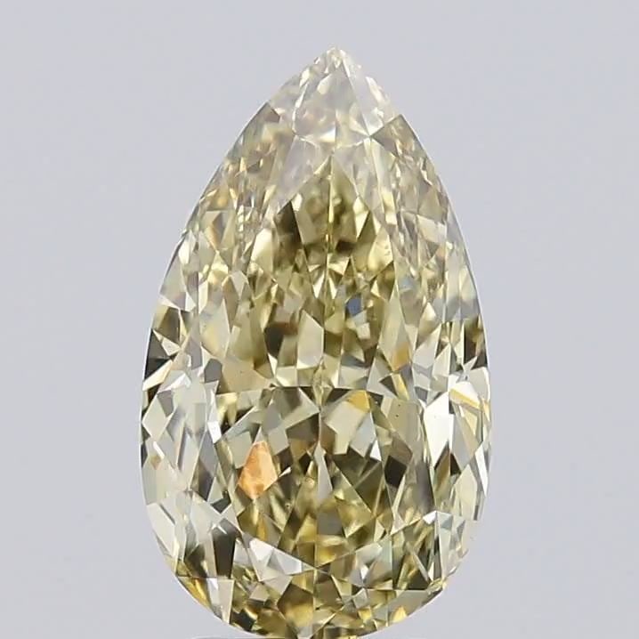 Loose Diamond - PEAR 4.02ct Fancy Intense Yellow VS1: Loose Diamond - PEAR 4.02ct Fancy Intense Yellow VS1 Source: This is a real non-mined Diamond that has been grown in a lab Shape: PEAR Carats: 4.02 Color: Fancy Intense Yellow Certification: IGI Video