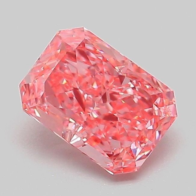 Loose Diamond - RADIANT 5.07ct Fancy Vivid Pink VVS2 (1 of 1)