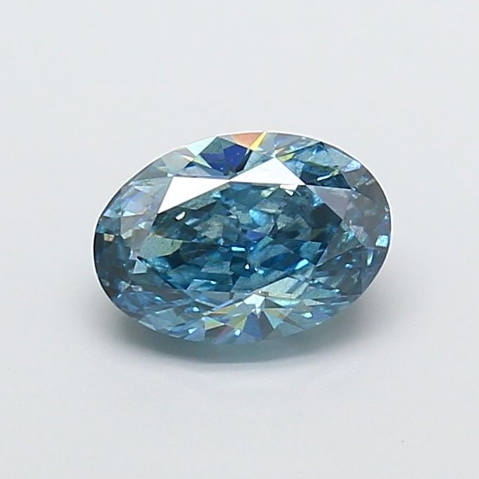 Loose Diamond - OVAL 2.03ct Fancy Vivid Blue SI2: Loose Diamond - OVAL 2.03ct Fancy Vivid Blue SI2 Source: This is a real non-mined Diamond that has been grown in a lab Shape: OVAL Carats: 2.03 Color: Fancy Vivid Blue Certification: IGI Video: