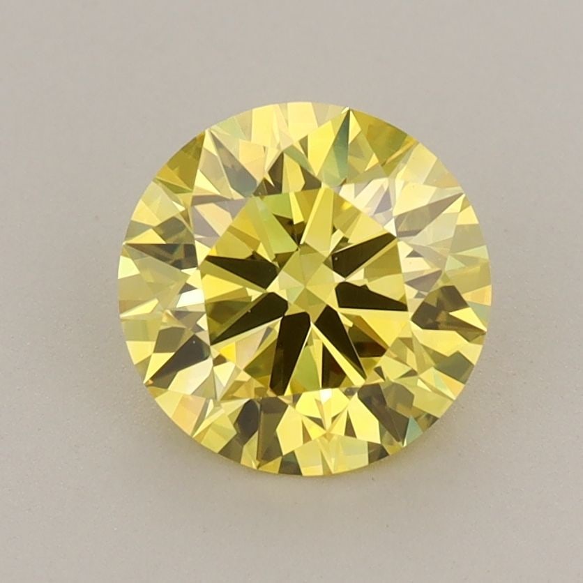 Ideal Loose Diamond - ROUND 1.44ct Fancy Intense Yellow VVS2 (1 of 1)