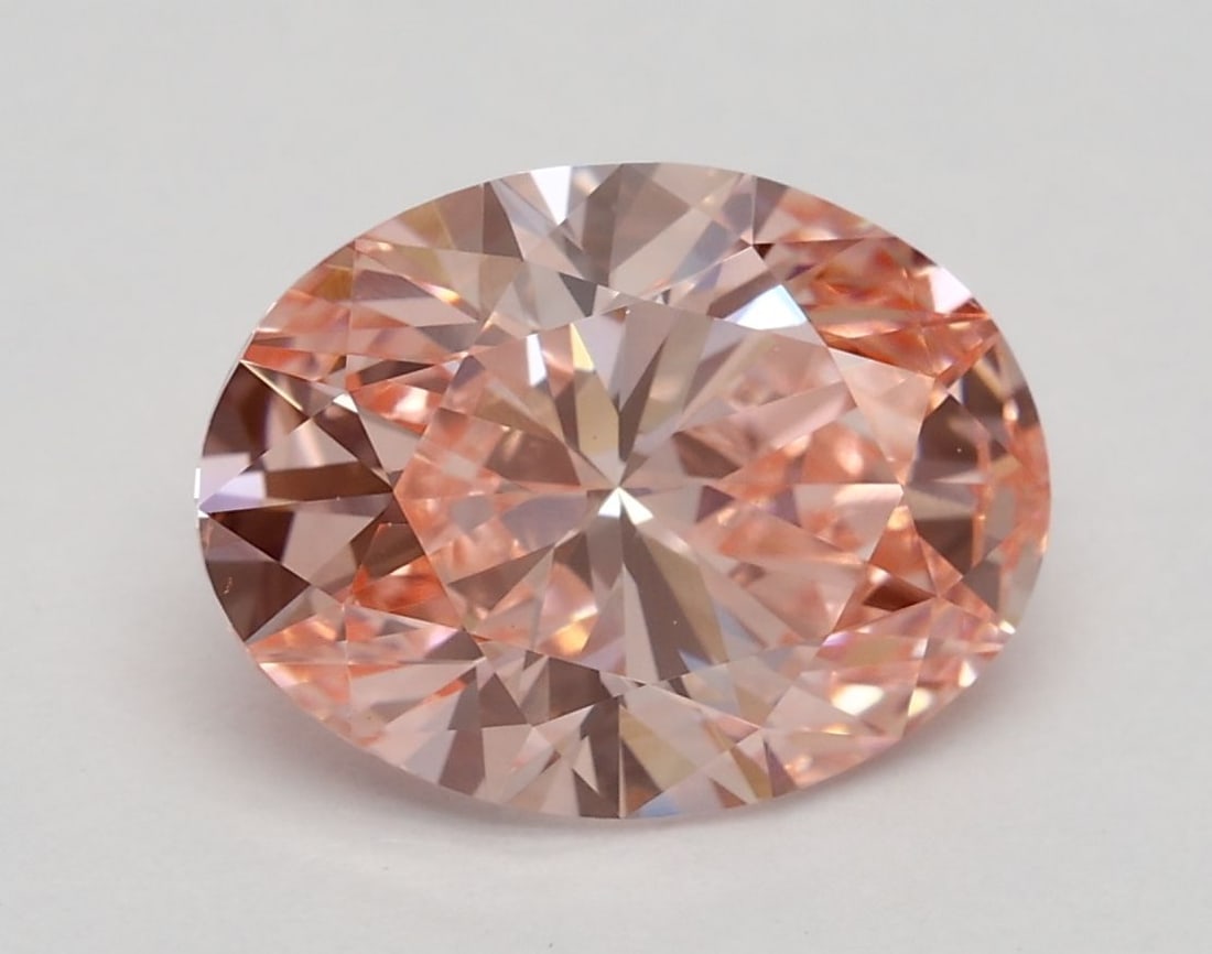 Loose Diamond - OVAL 2.0ct Fancy Vivid Pink VS1: Loose Diamond - OVAL 2.0ct Fancy Vivid Pink VS1 Source: This is a real non-mined Diamond that has been grown in a lab Shape: OVAL Carats: 2.0 Color: Fancy Vivid Pink Certification: IGI Video: