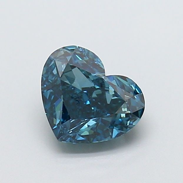 Loose Diamond - HEART 1.11ct Fancy Vivid Blue VVS2: Loose Diamond - HEART 1.11ct Fancy Vivid Blue VVS2 Source: This is a real non-mined Diamond that has been grown in a lab Shape: HEART Carats: 1.11 Color: Fancy Vivid Blue Certification: IGI Video: