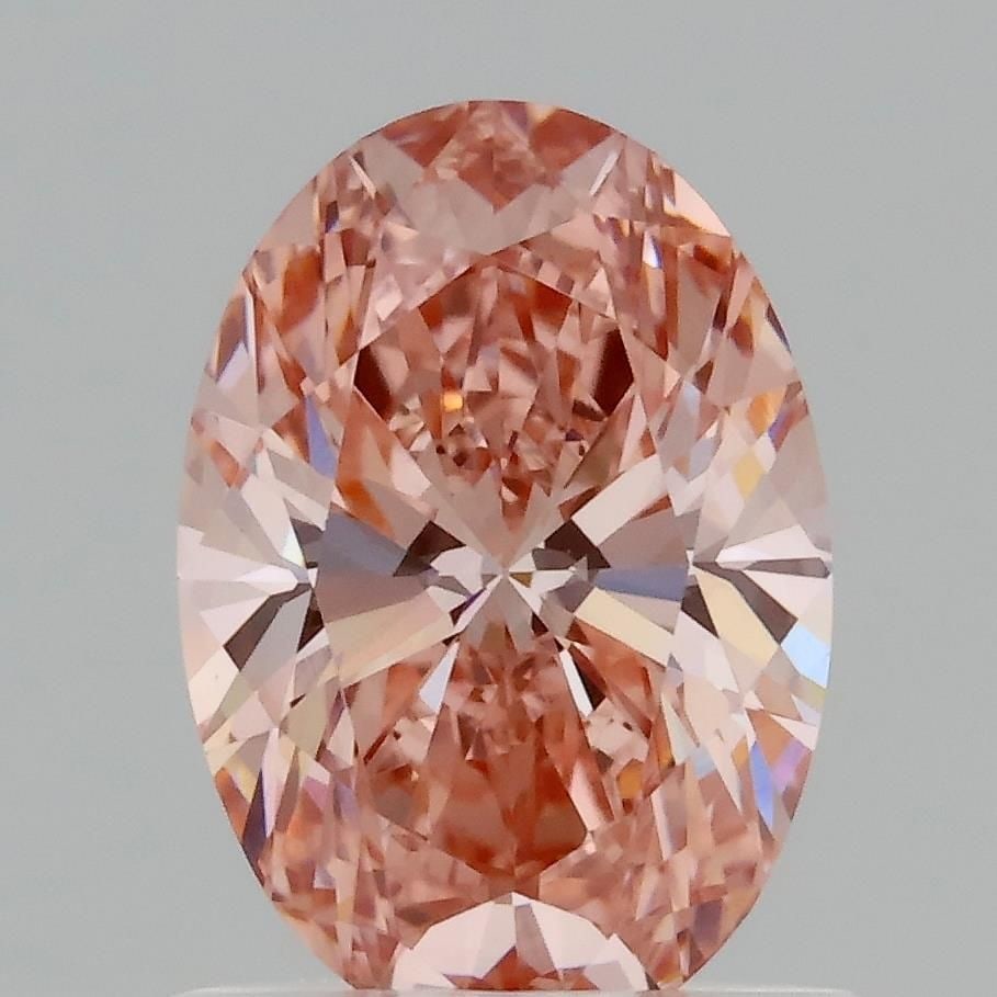 Loose Diamond - OVAL 1.0ct Fancy Vivid Pink VS1: Loose Diamond - OVAL 1.0ct Fancy Vivid Pink VS1 Source: This is a real non-mined Diamond that has been grown in a lab Shape: OVAL Carats: 1.0 Color: Fancy Vivid Pink Certification: IGI Video: