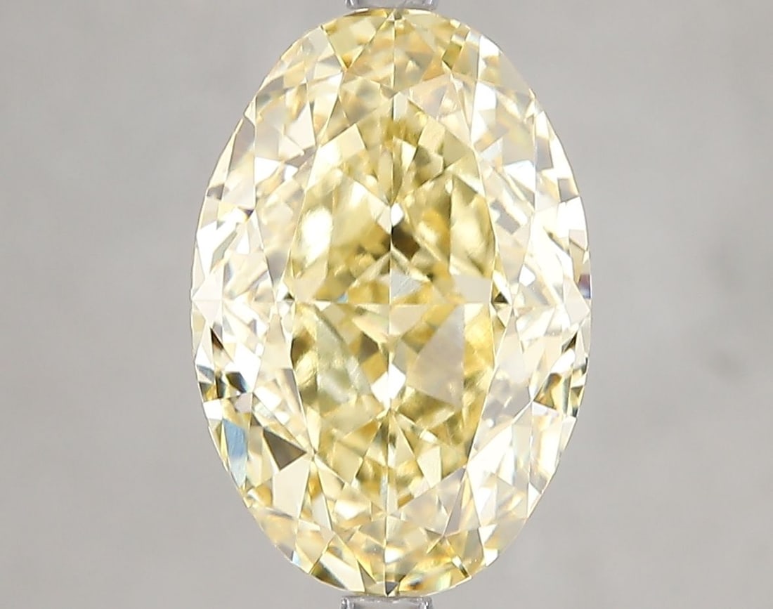 Loose Diamond - OVAL 5.21ct Fancy Intense Yellow VVS2 (1 of 1)