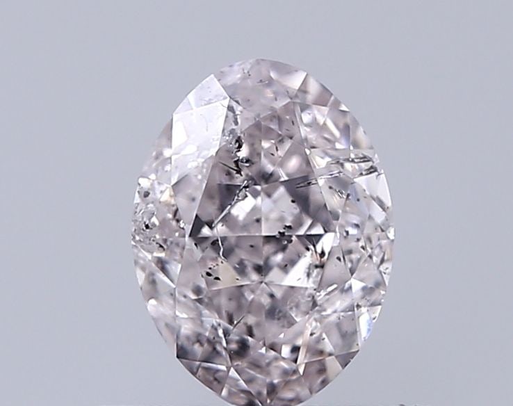 Loose Diamond - OVAL 0.71ct Fancy Light Pink I2: Loose Diamond - OVAL 0.71ct Fancy Light Pink I2 Source: Natural Shape: OVAL Carats: 0.71 Color: Fancy Light Pink Certification: GIA Video: