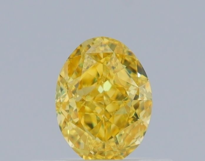 Loose Diamond - OVAL 0.5ct Fancy Vivid Yellow VS1: Loose Diamond - OVAL 0.5ct Fancy Vivid Yellow VS1 Source: Natural Shape: OVAL Carats: 0.5 Color: Fancy Vivid Yellow Certification: GIA Video:
