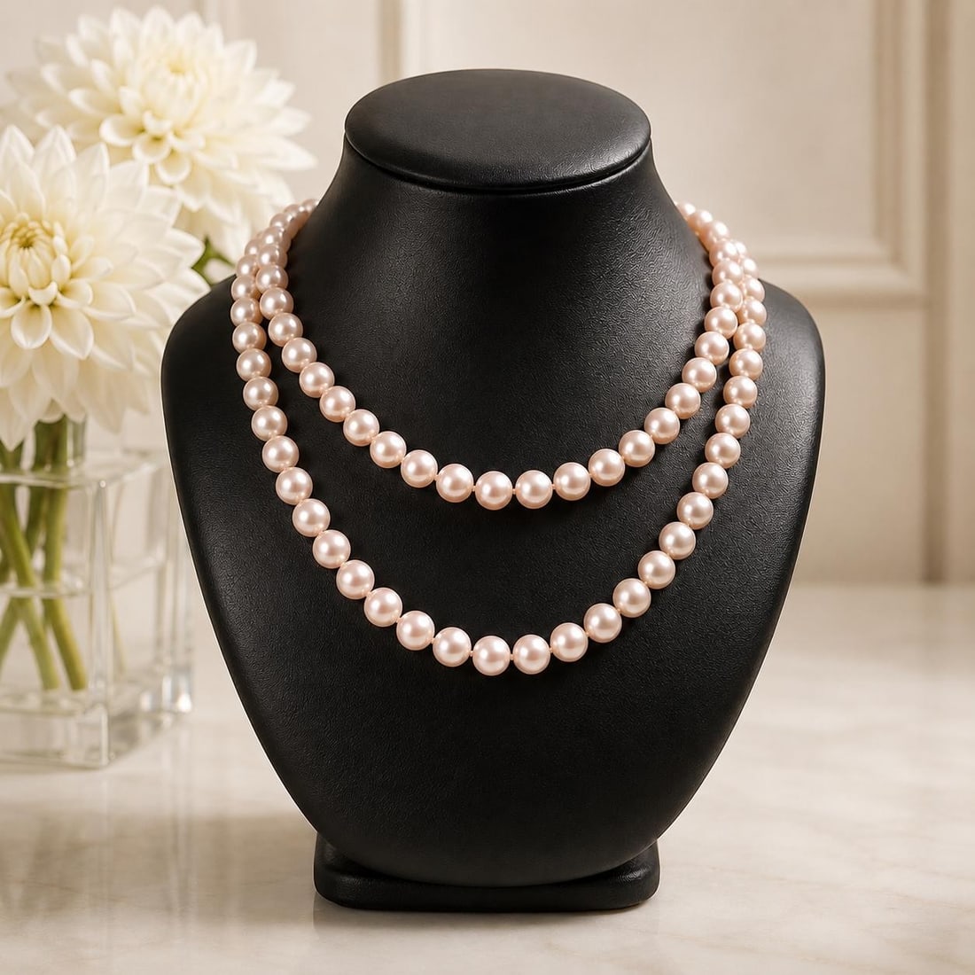 Mikimoto Opera Pearl Strand Necklace 32in 18k Yellow Gold Clasp: Mikimoto Opera Pearl Strand Necklace 32in 18k Yellow Gold Clasp Classic Mikimoto opera-length strand necklace featuring genuine cultured pearls and an 18k yellow gold clasp. The strand includes round 