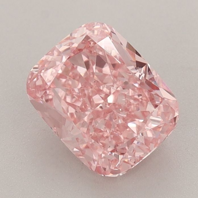 Loose Diamond - CUSHION BRILLIANT 1.53ct Fancy Vivid Pink VS1
