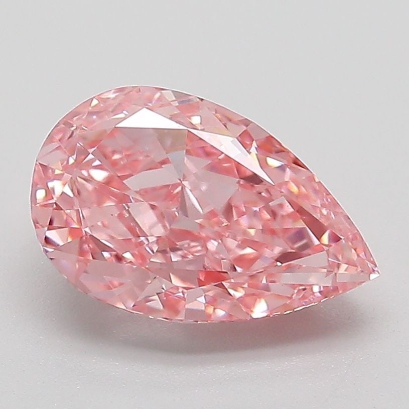 Loose Diamond - PEAR 2.01ct Fancy Vivid Pink VVS2