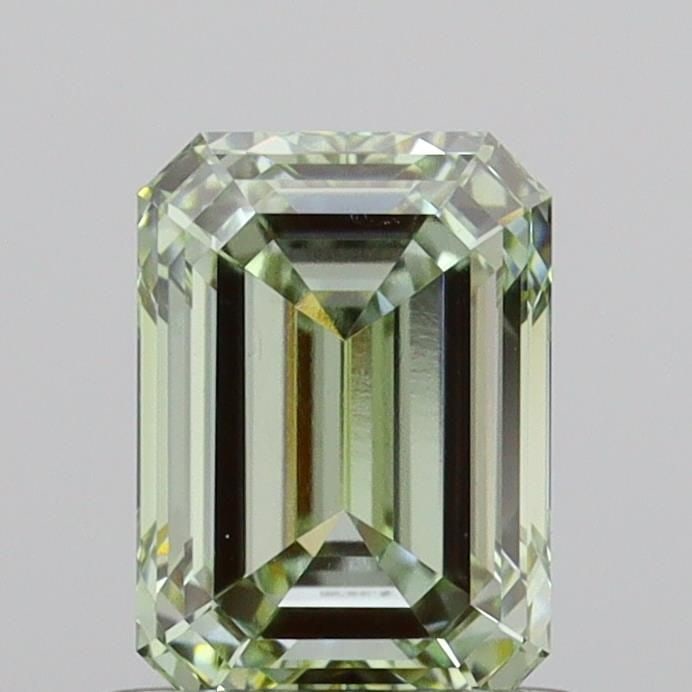 Loose Diamond - EMERALD 1.09ct Fancy Intense Green VVS2: Loose Diamond - EMERALD 1.09ct Fancy Intense Green VVS2 Source: This is a real non-mined Diamond that has been grown in a lab Shape: EMERALD Carats: 1.09 Color: Fancy Intense Green Certification: IGI 