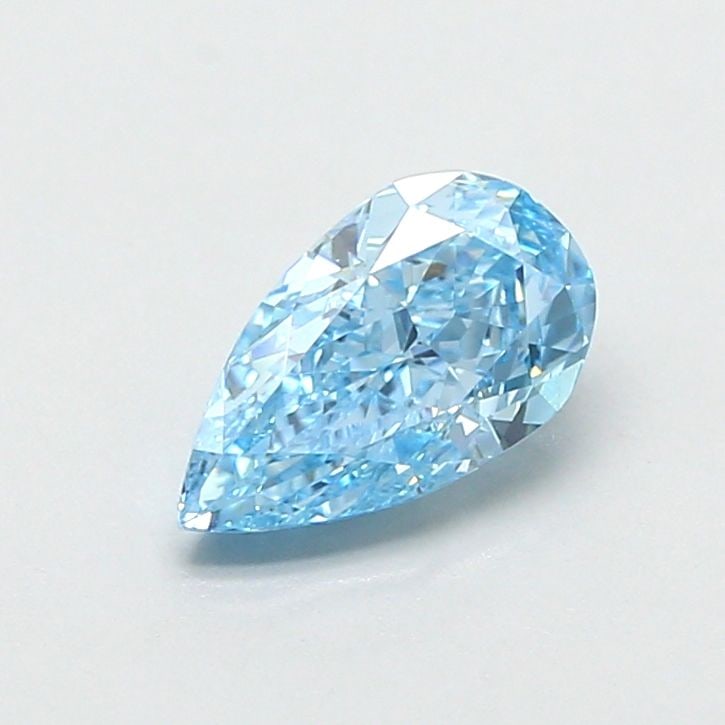 Loose Diamond - PEAR 1.01ct Fancy Vivid Blue VVS2: Loose Diamond - PEAR 1.01ct Fancy Vivid Blue VVS2 Source: This is a real non-mined Diamond that has been grown in a lab Shape: PEAR Carats: 1.01 Color: Fancy Vivid Blue Certification: IGI Video: