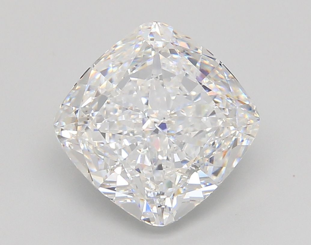Loose Diamond - CUSHION MODIFIED 5.08ct E VVS2: Loose Diamond - CUSHION MODIFIED 5.08ct E VVS2 Source: This is a real non-mined Diamond that has been grown in a lab Shape: CUSHION MODIFIED Carats: 5.08 Color: E Clarity: VVS2 Certification: IGI Vide