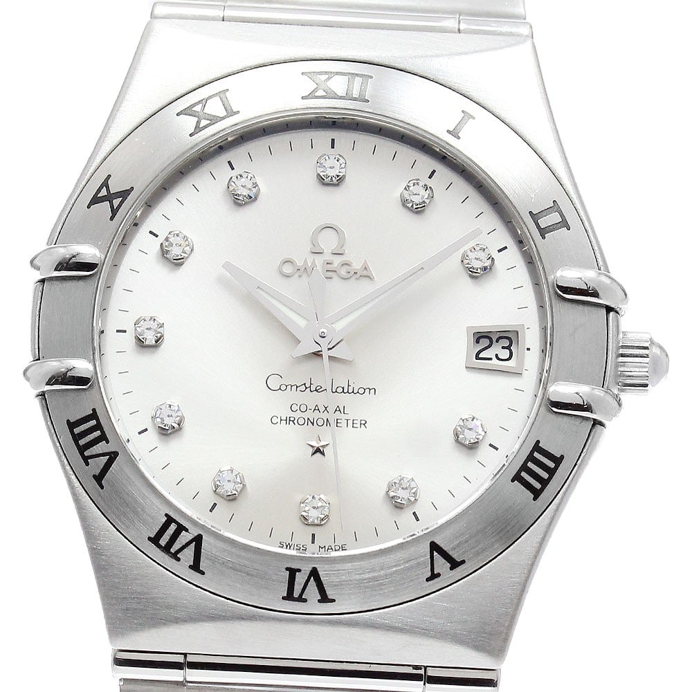 OMEGA Constellation 160th Anniversary Automatic 36mm Mens Wristwatch: OMEGA Constellation 160th Anniversary Automatic 36mm Mens Wristwatch OMEGA Constellation 160th Anniversary men's wristwatch with automatic movement and date function. This stainless steel watch featur