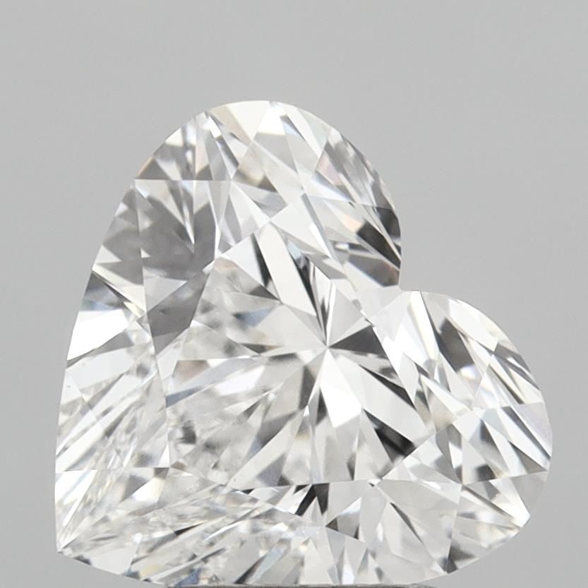 Loose Diamond - HEART 2.72ct E VVS2: Loose Diamond - HEART 2.72ct E VVS2 Source: This is a real non-mined Diamond that has been grown in a lab Shape: HEART Carats: 2.72 Color: E Clarity: VVS2 Certification: IGI The Diamond Depot Guarante
