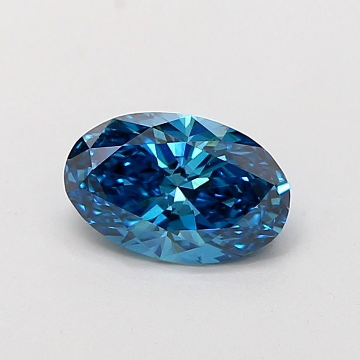 Loose Diamond - OVAL 1.01ct Fancy Vivid Blue VS1: Loose Diamond - OVAL 1.01ct Fancy Vivid Blue VS1 Source: This is a real non-mined Diamond that has been grown in a lab Shape: OVAL Carats: 1.01 Color: Fancy Vivid Blue Certification: IGI Video: