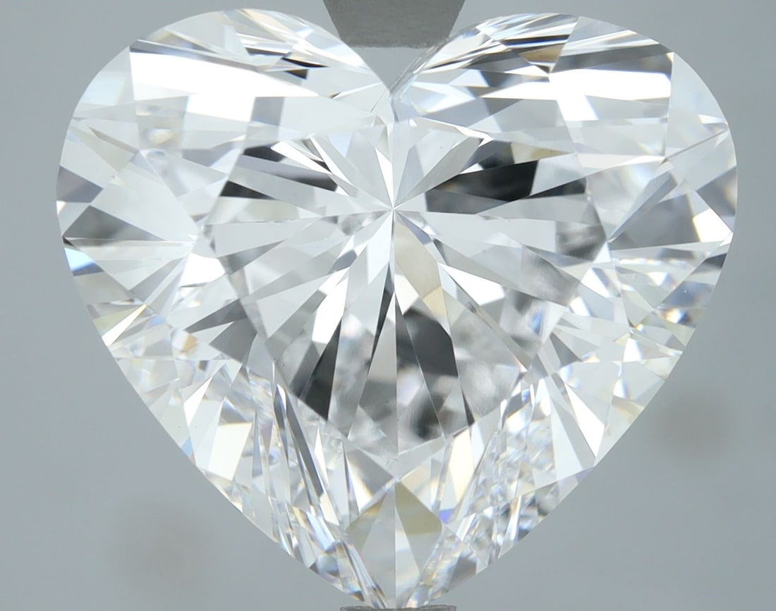 Loose Diamond - HEART 6.75ct D VS1: Loose Diamond - HEART 6.75ct D VS1 Source: This is a real non-mined Diamond that has been grown in a lab Shape: HEART Carats: 6.75 Color: D Clarity: VS1 Certification: IGI Video: