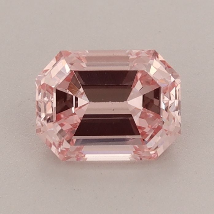 Loose Diamond - EMERALD 0.98ct Fancy Intense Pink VS2: Loose Diamond - EMERALD 0.98ct Fancy Intense Pink VS2 Source: This is a real non-mined Diamond that has been grown in a lab Shape: EMERALD Carats: 0.98 Color: Fancy Intense Pink Certification: IGI