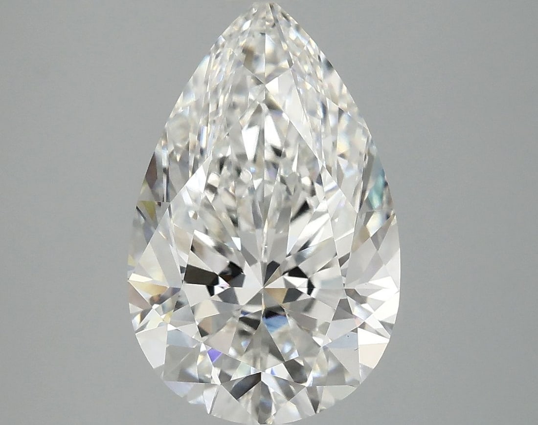 Loose Diamond - PEAR 4.0ct F VVS2: Loose Diamond - PEAR 4.0ct F VVS2 Source: This is a real non-mined Diamond that has been grown in a lab Shape: PEAR Carats: 4.0 Color: F Clarity: VVS2 Certification: IGI Video: