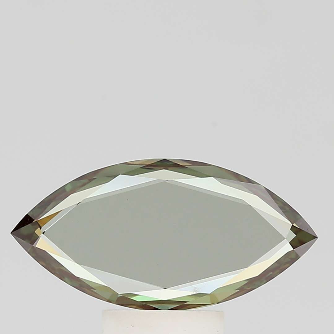 Loose Diamond - ROSE 2.28ct Fancy Vivid Green VS1: Loose Diamond - ROSE 2.28ct Fancy Vivid Green VS1 Source: This is a real non-mined Diamond that has been grown in a lab Shape: ROSE Carats: 2.28 Color: Fancy Vivid Green Certification: NONE Video: