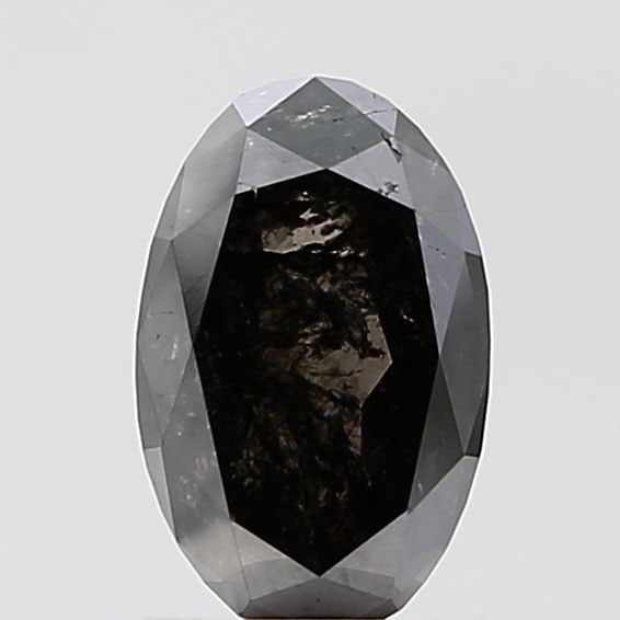Loose Diamond - OVAL 1.49ct Salt and Pepper VS2: Loose Diamond - OVAL 1.49ct Salt and Pepper VS2 Source: Natural Shape: OVAL Carats: 1.49 Color: Salt and Pepper Certification: NONE Video: