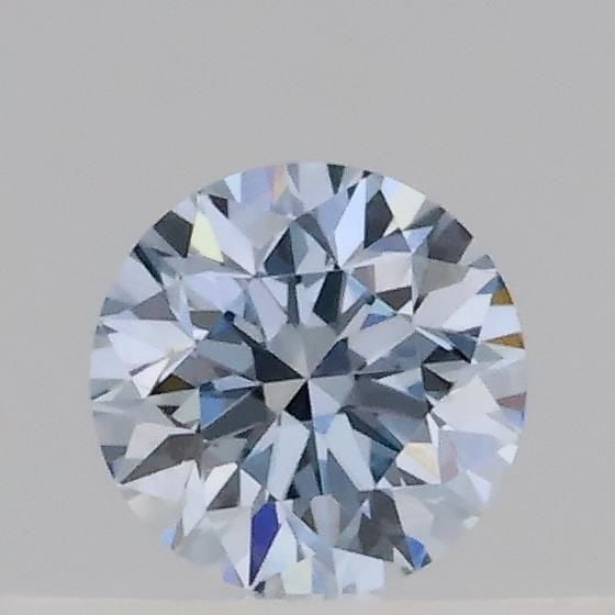 Loose Diamond - ROUND 0.21ct Fancy Light Blue VVS2