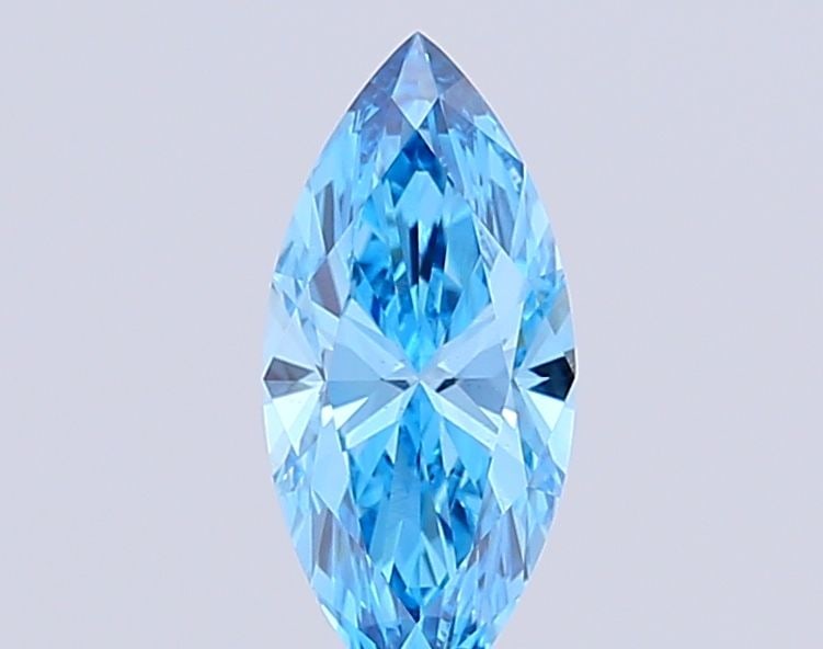 Loose Diamond - MARQUISE 2.14ct Fancy Vivid Blue VS1