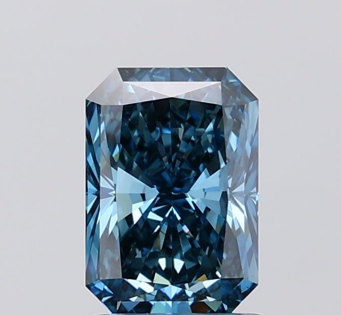 Loose Diamond - RADIANT 1.37ct Fancy Vivid Blue VS1: Loose Diamond - RADIANT 1.37ct Fancy Vivid Blue VS1 Source: This is a real non-mined Diamond that has been grown in a lab Shape: RADIANT Carats: 1.37 Color: Fancy Vivid Blue Certification: NONE Video: