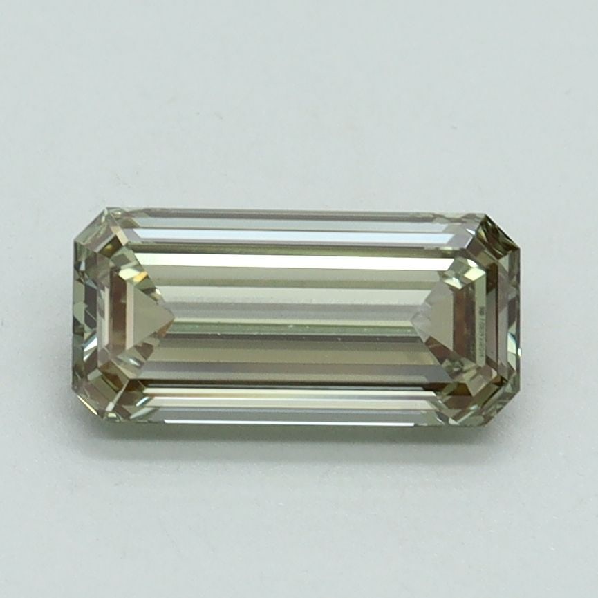 Loose Diamond - EMERALD 1.04ct Fancy Intense Green VS1: Loose Diamond - EMERALD 1.04ct Fancy Intense Green VS1 Source: This is a real non-mined Diamond that has been grown in a lab Shape: EMERALD Carats: 1.04 Color: Fancy Intense Green Certification: IGI V