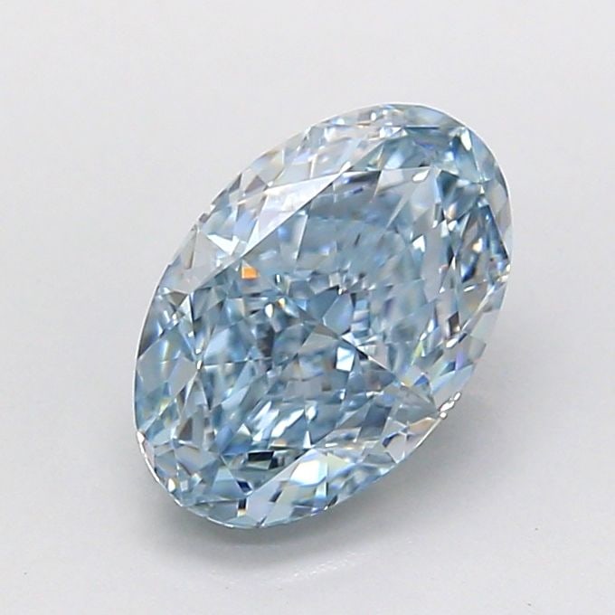 Loose Diamond - OVAL 1.51ct Fancy Intense Blue VS1: Loose Diamond - OVAL 1.51ct Fancy Intense Blue VS1 Source: This is a real non-mined Diamond that has been grown in a lab Shape: OVAL Carats: 1.51 Color: Fancy Intense Blue Certification: IGI Video: