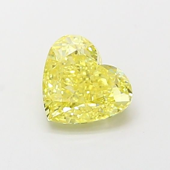 Loose Diamond - HEART 1.04ct Fancy Vivid Yellow VVS2: Loose Diamond - HEART 1.04ct Fancy Vivid Yellow VVS2 Source: This is a real non-mined Diamond that has been grown in a lab Shape: HEART Carats: 1.04 Color: Fancy Vivid Yellow Certification: IGI Video: