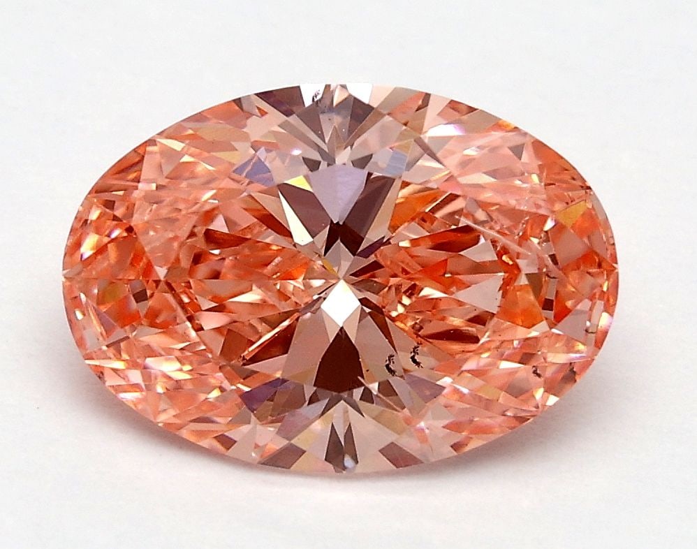 Loose Diamond - OVAL 1.7ct Fancy Vivid Pink SI1: Loose Diamond - OVAL 1.7ct Fancy Vivid Pink SI1 Source: This is a real non-mined Diamond that has been grown in a lab Shape: OVAL Carats: 1.7 Color: Fancy Vivid Pink Certification: IGI Video: