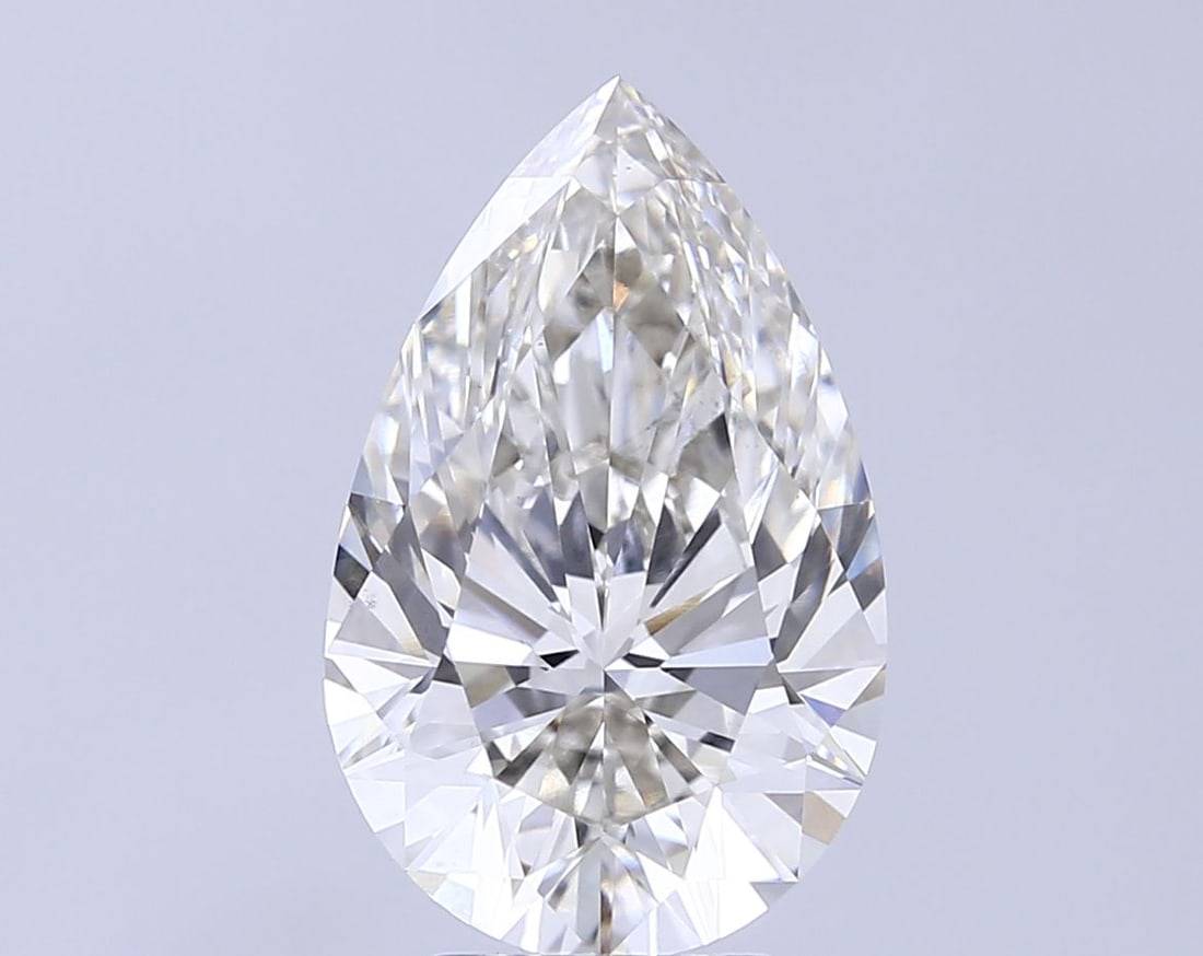 Loose Diamond - PEAR 5.52ct H VS1: Loose Diamond - PEAR 5.52ct H VS1 Source: This is a real non-mined Diamond that has been grown in a lab Shape: PEAR Carats: 5.52 Color: H Clarity: VS1 Certification: IGI Video: Video Link The Diamond