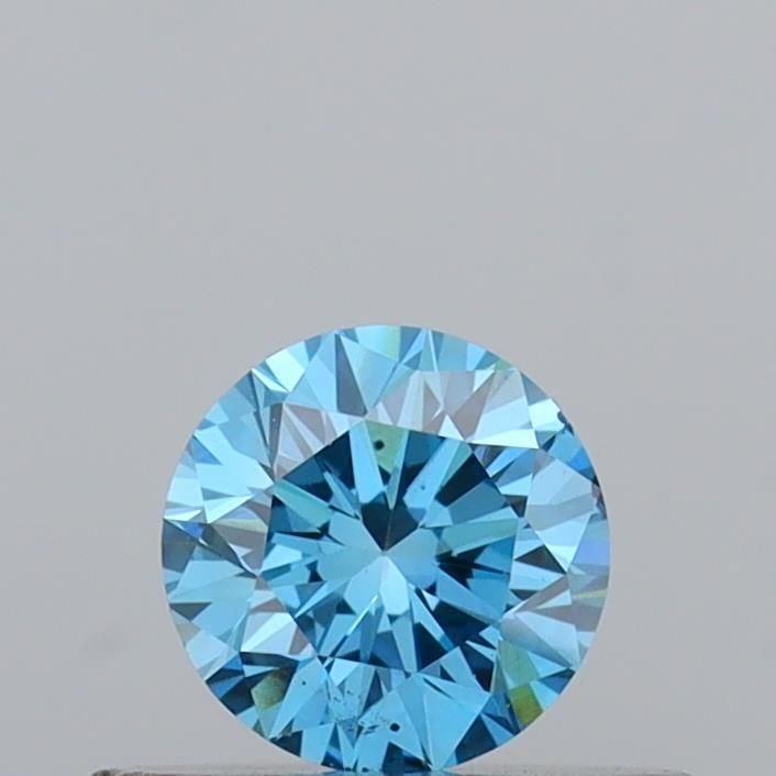 Loose Diamond - ROUND 0.19ct Fancy Vivid Blue VS1: Loose Diamond - ROUND 0.19ct Fancy Vivid Blue VS1 Source: This is a real non-mined Diamond that has been grown in a lab Shape: ROUND Carats: 0.19 Color: Fancy Vivid Blue Certification: IGI Video: