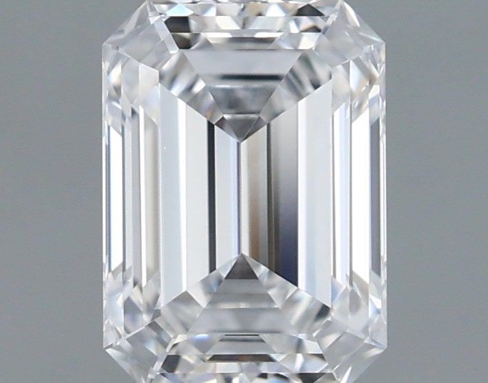 Loose Diamond - EMERALD 0.98ct D VVS2: Loose Diamond - EMERALD 0.98ct D VVS2 Source: This is a real non-mined Diamond that has been grown in a lab Shape: EMERALD Carats: 0.98 Color: D Clarity: VVS2 Certification: IGI Video: