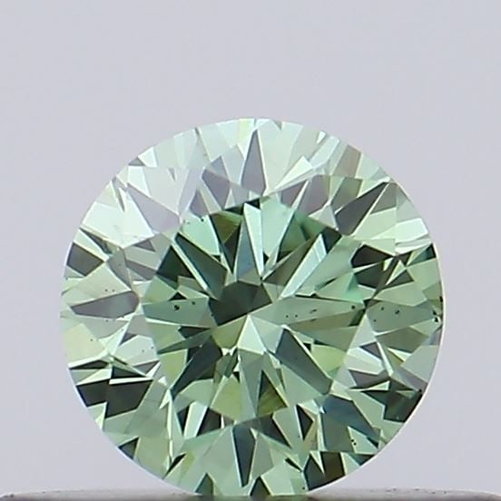 Loose Diamond - ROUND 0.31ct Fancy Vivid Green VS1: Loose Diamond - ROUND 0.31ct Fancy Vivid Green VS1 Source: This is a real non-mined Diamond that has been grown in a lab Shape: ROUND Carats: 0.31 Color: Fancy Vivid Green Certification: NONE Video: