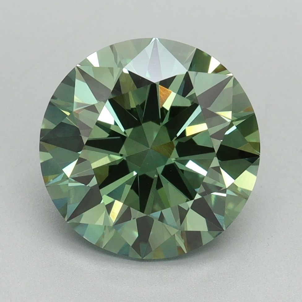 Ideal Loose Diamond - ROUND 3.25ct Fancy Vivid Green VVS2: Ideal Loose Diamond - ROUND 3.25ct Fancy Vivid Green VVS2 Source: This is a real non-mined Diamond that has been grown in a lab Shape: ROUND Carats: 3.25 Color: Fancy Vivid Green Certification: IGI Vi