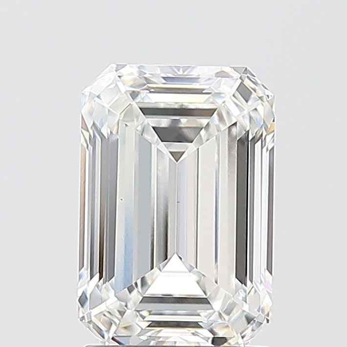 Loose Diamond - EMERALD 2.11ct E VS1: Loose Diamond - EMERALD 2.11ct E VS1 Source: This is a real non-mined Diamond that has been grown in a lab Shape: EMERALD Carats: 2.11 Color: E Clarity: VS1 Certification: IGI Video: